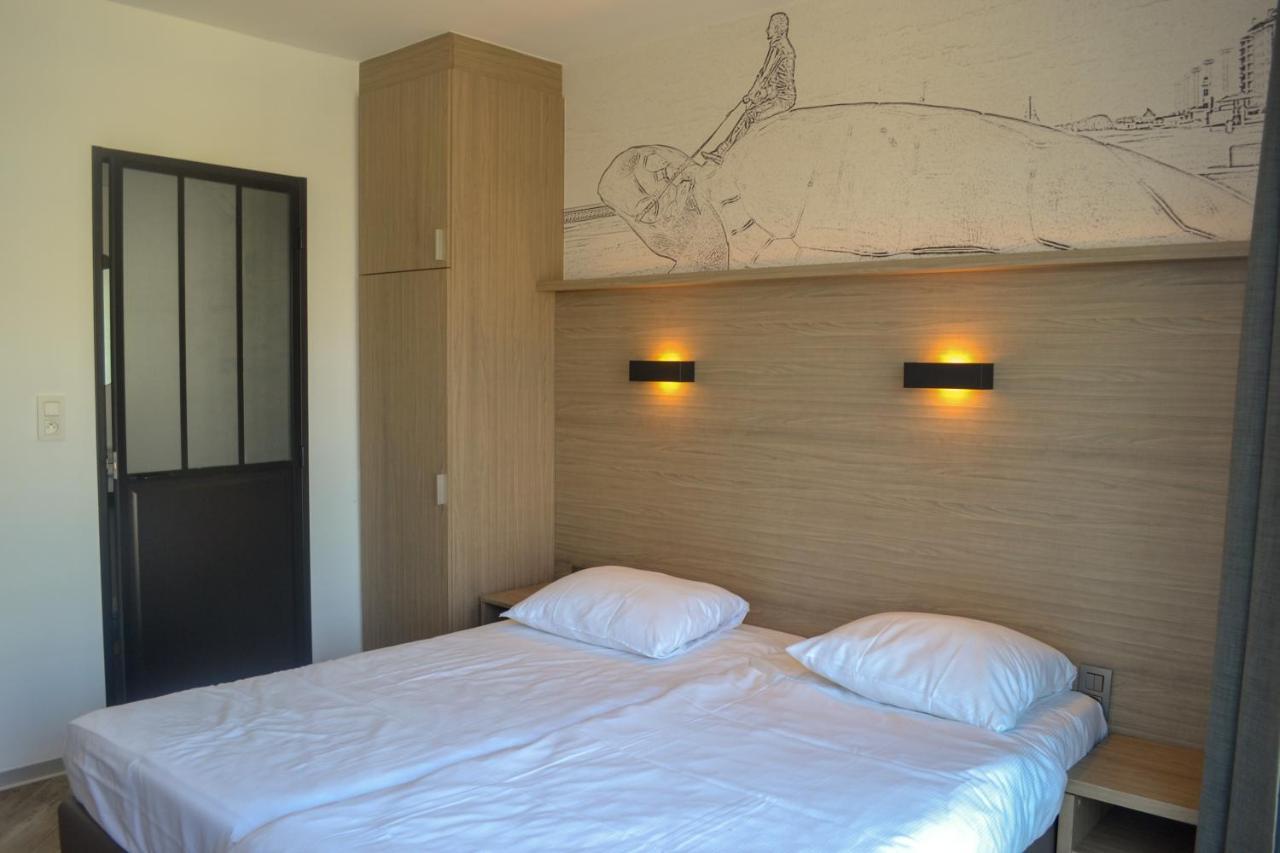 Hotel Sandeshoved Zeedijk Nieuwpoort Dış mekan fotoğraf